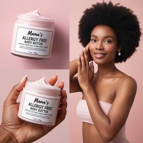 Mama's Allergy Free Body Butter Cream - Nut Free Body Cream - Picture 2 of 4